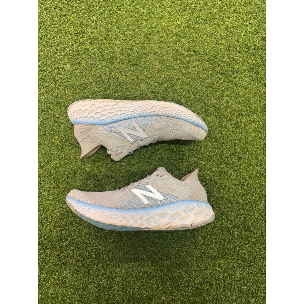 New Balance Fresh Foam 1080v10 Grey Blue Running Shoes W1080G10 Womens 8.5